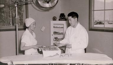 doctor and nurse in room